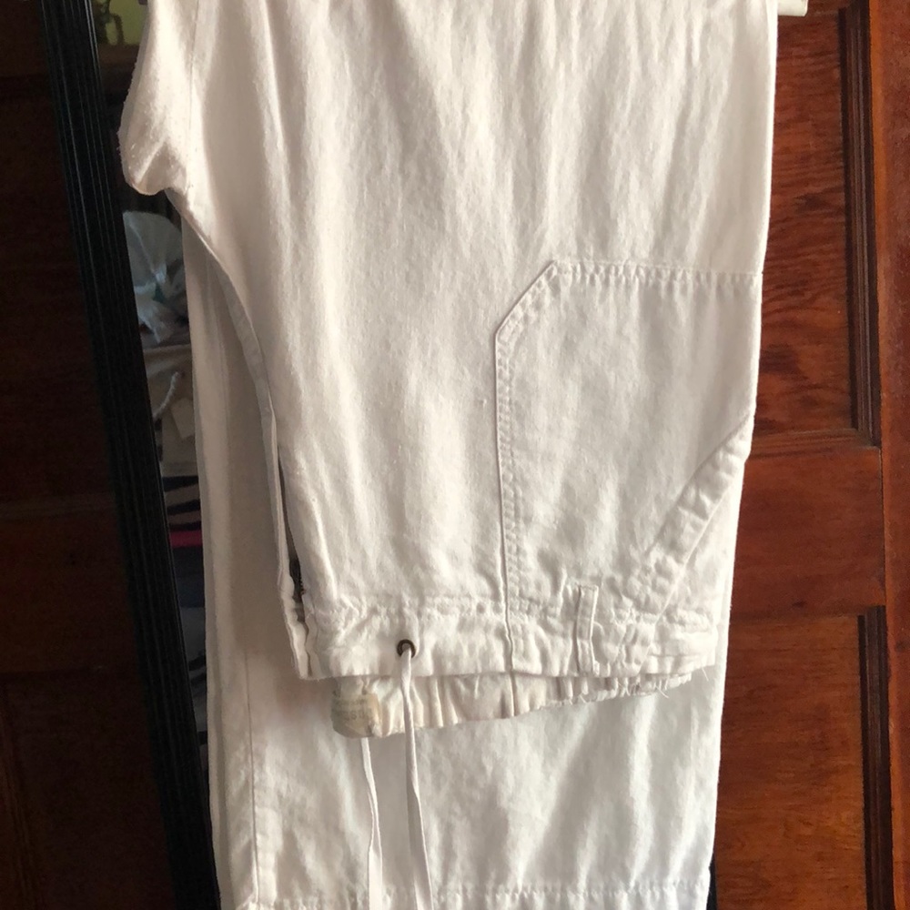 White Linen pants